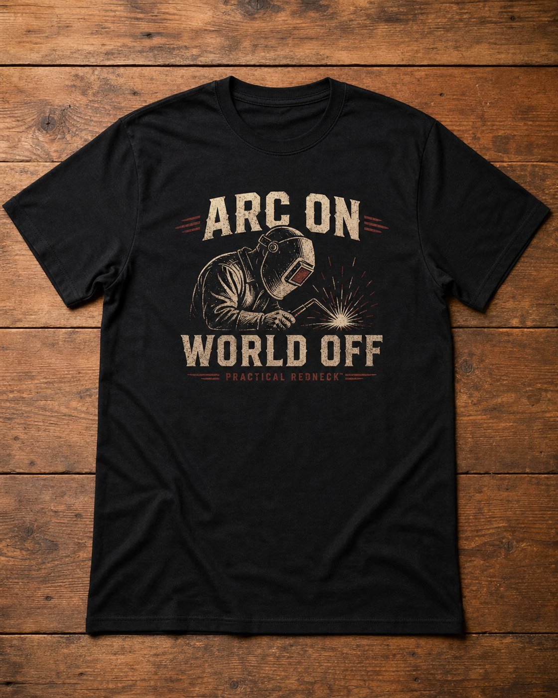 Arc On. World Off. Tee