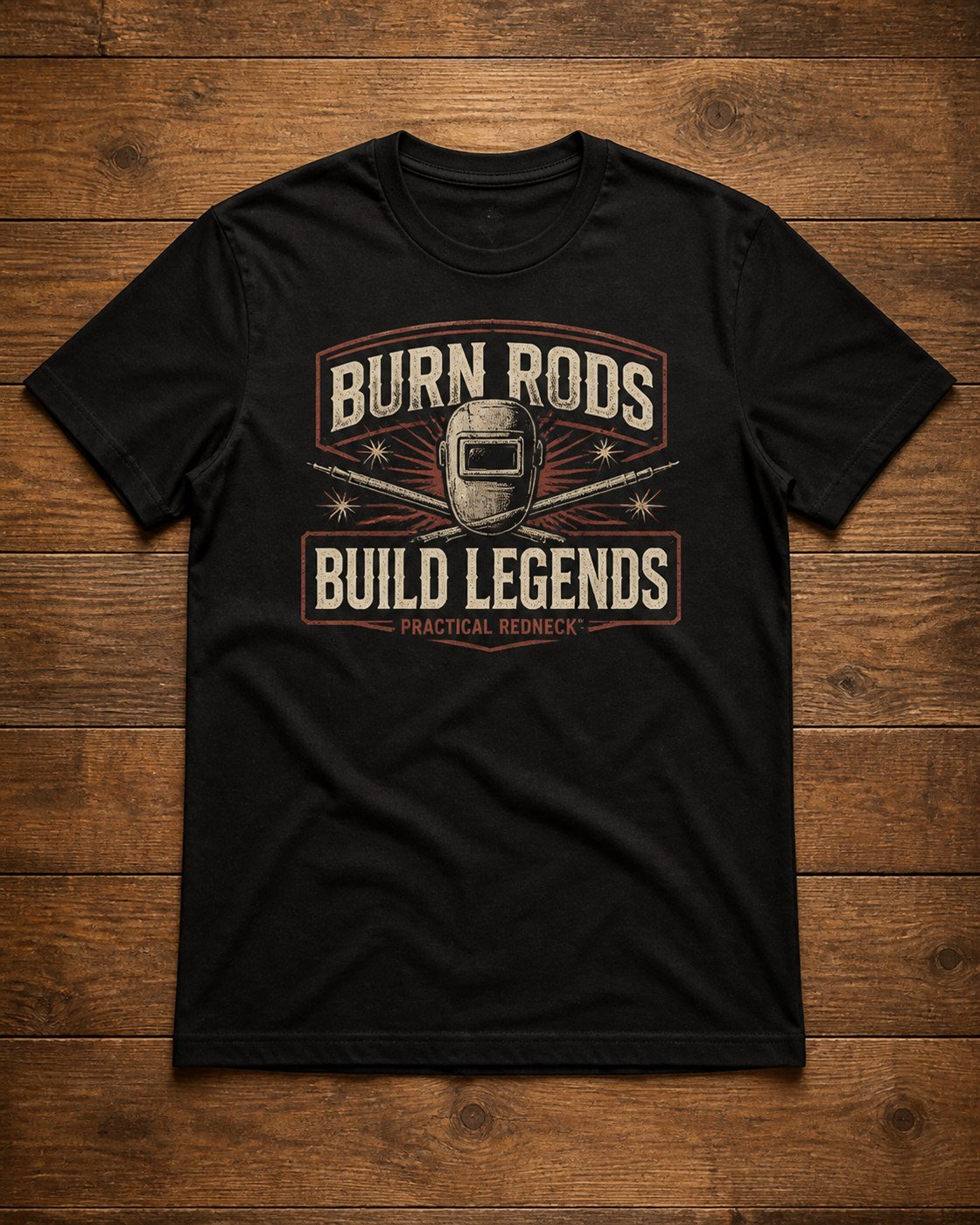 Burn Rods. Build Legends. Tee