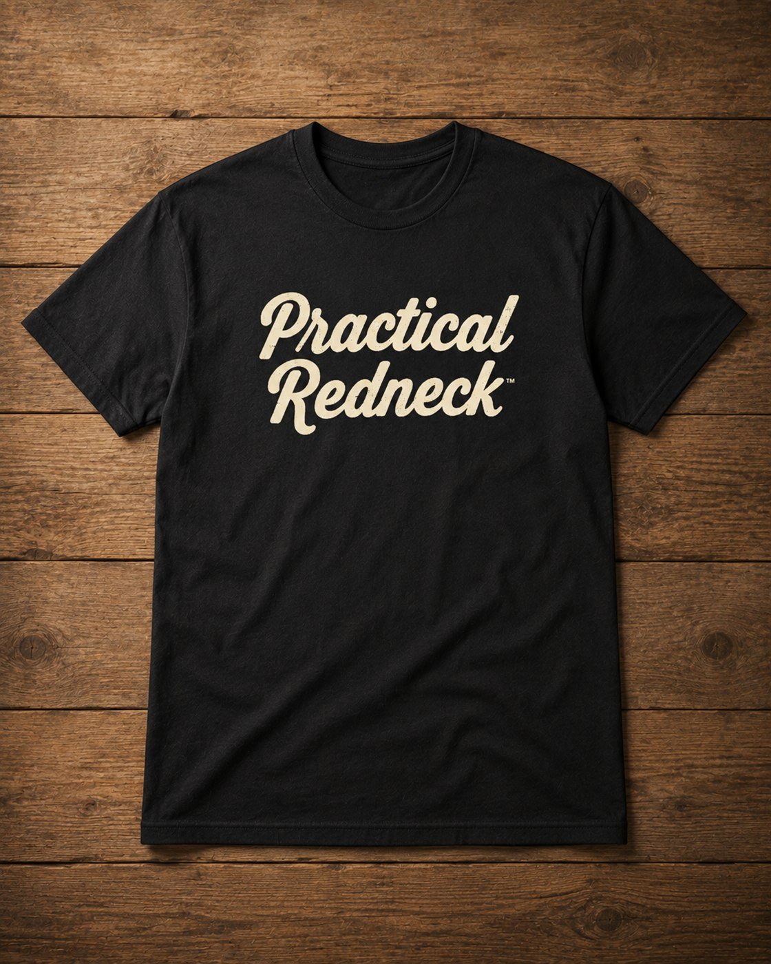 Practical Redneck Script Tee